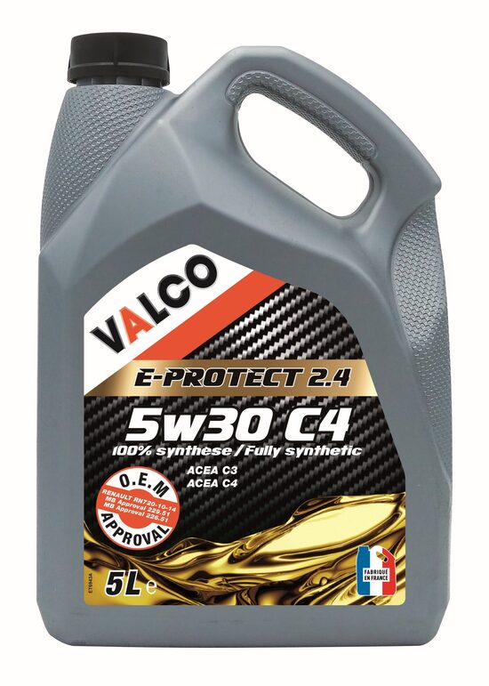 Motoreļļa Valco 5W30 C4 E-PROTECT 2.4 5L